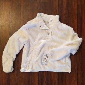 Sherpa pull over jacket